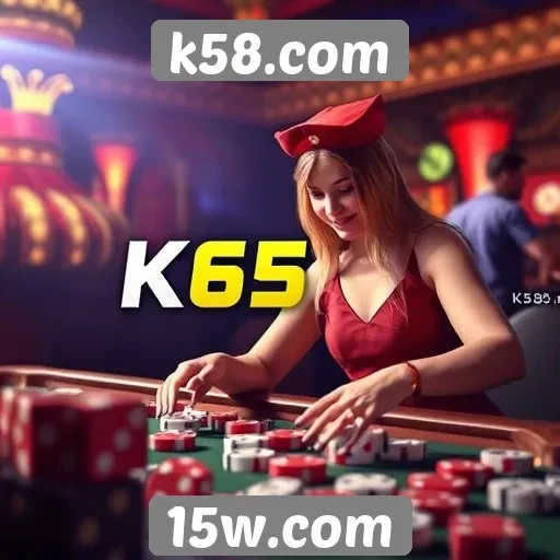 Jogos de cassino ao vivo no k58.com